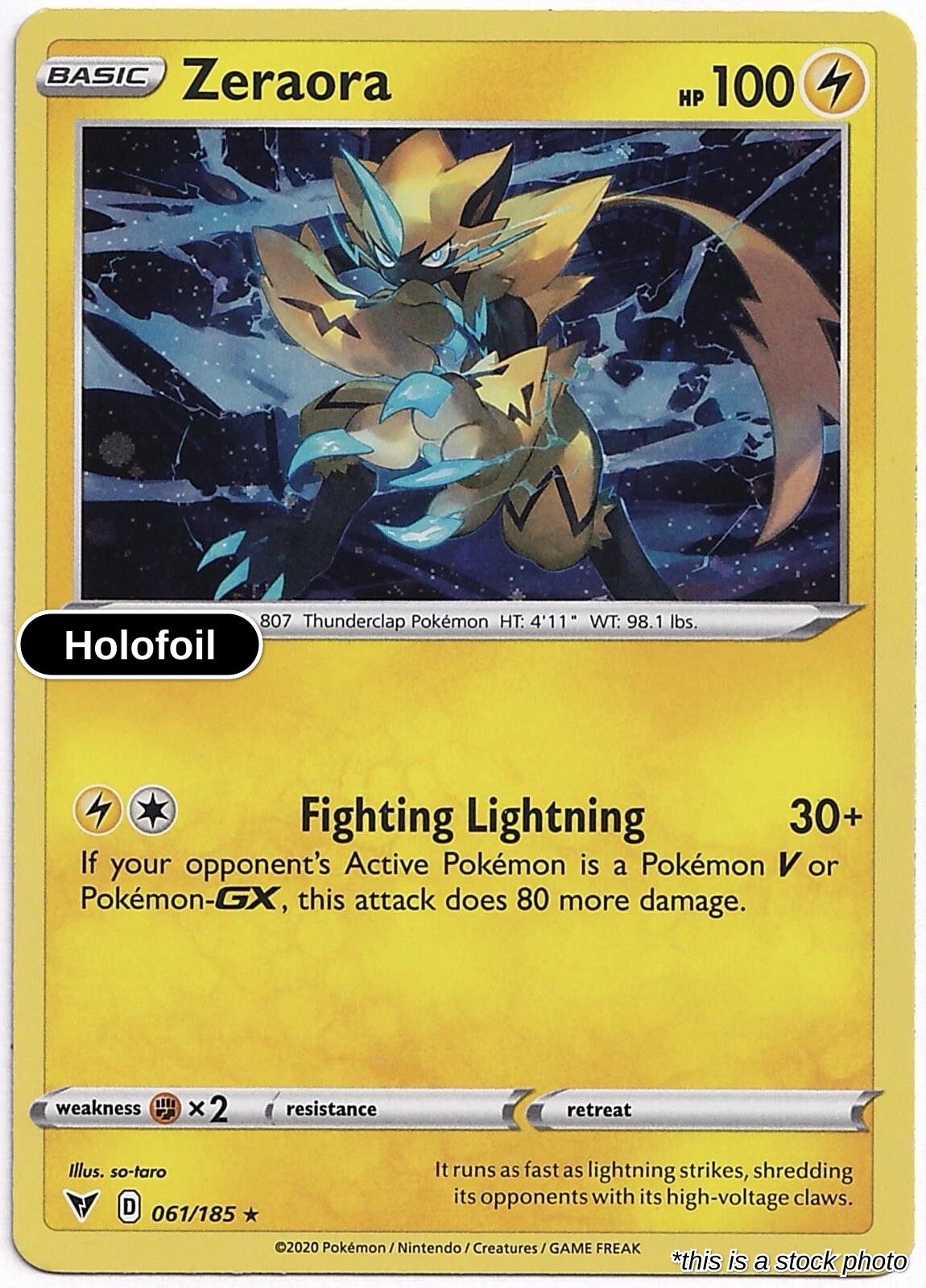 Zeraora - 061/185 (Cosmos Holo)
