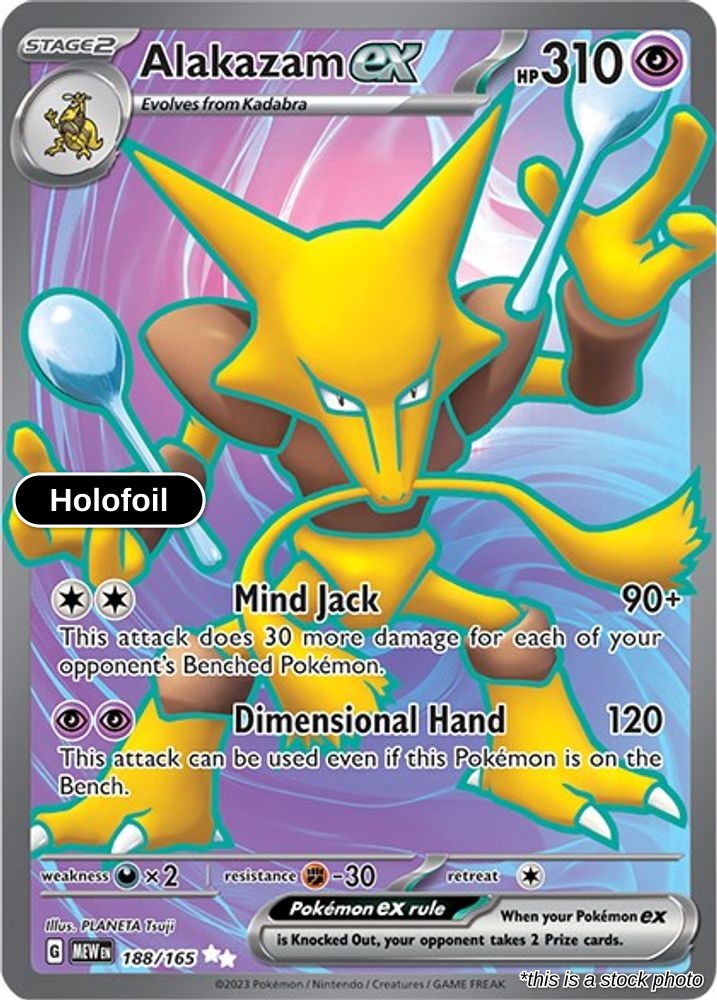 Alakazam ex - 188/165