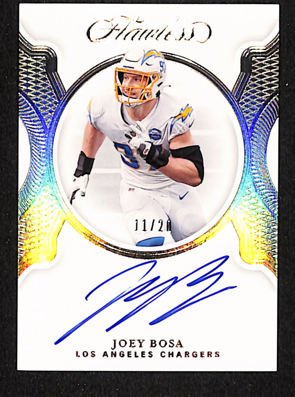 Joey Bosa 2021 Flawless Flawless Signatures #FS-JBO #/20