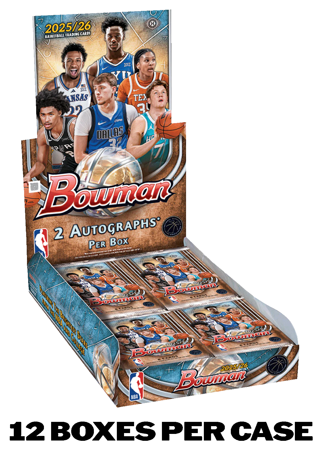 2025-26 Bowman Basketball Hobby 12-Box Case