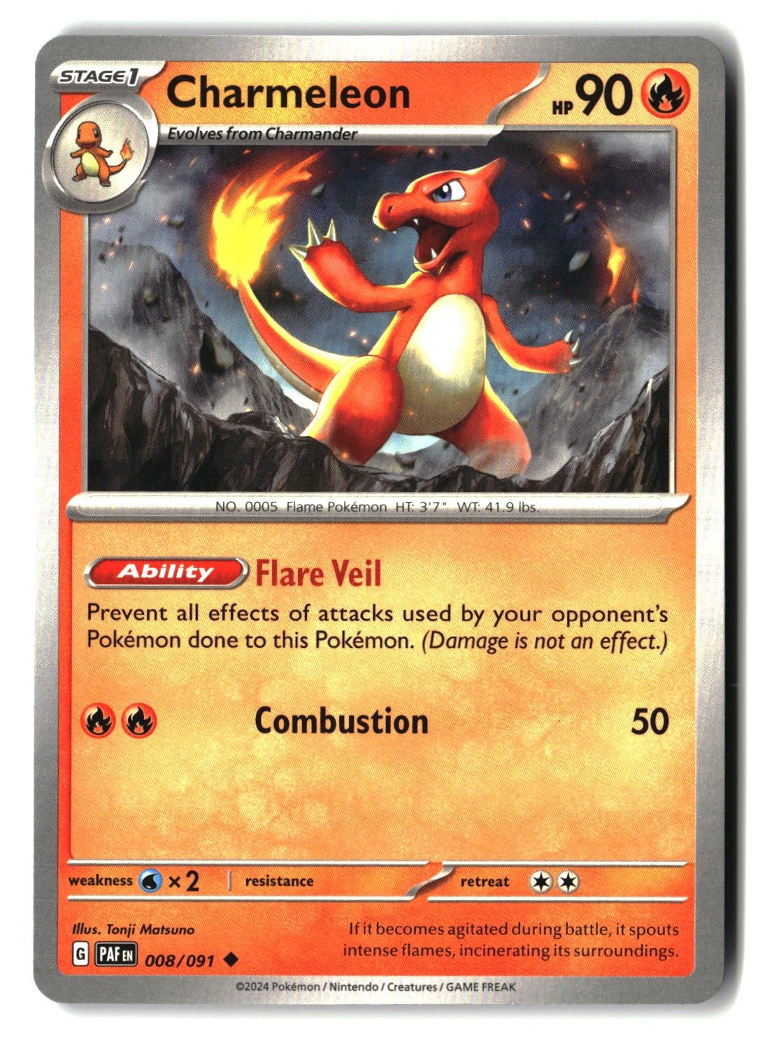 Charmeleon - 008/091