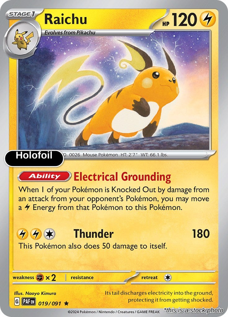 Raichu - 019/091
