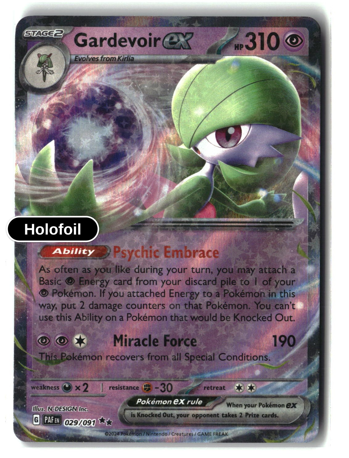 Gardevoir ex - 029/091