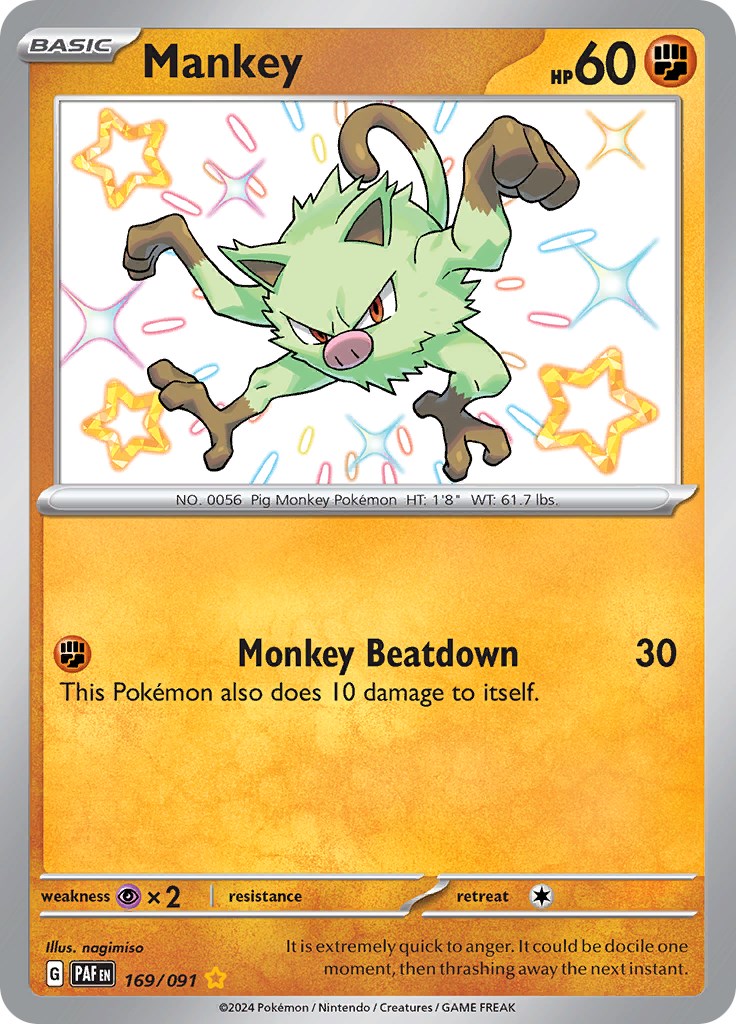 Mankey - 169/091