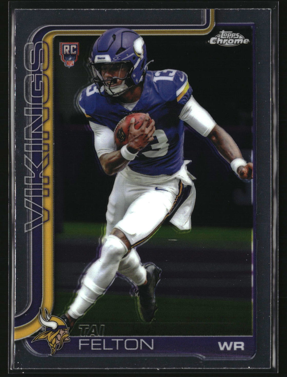 Tai Felton 2025 Topps Chrome Football #395