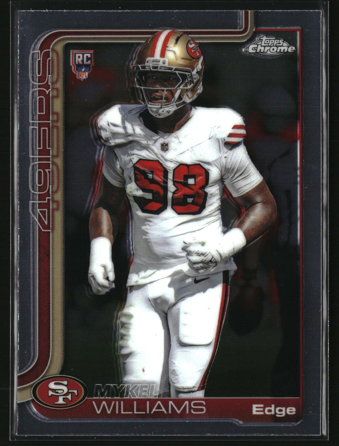 Mykel Williams 2025 Topps Chrome Football #352