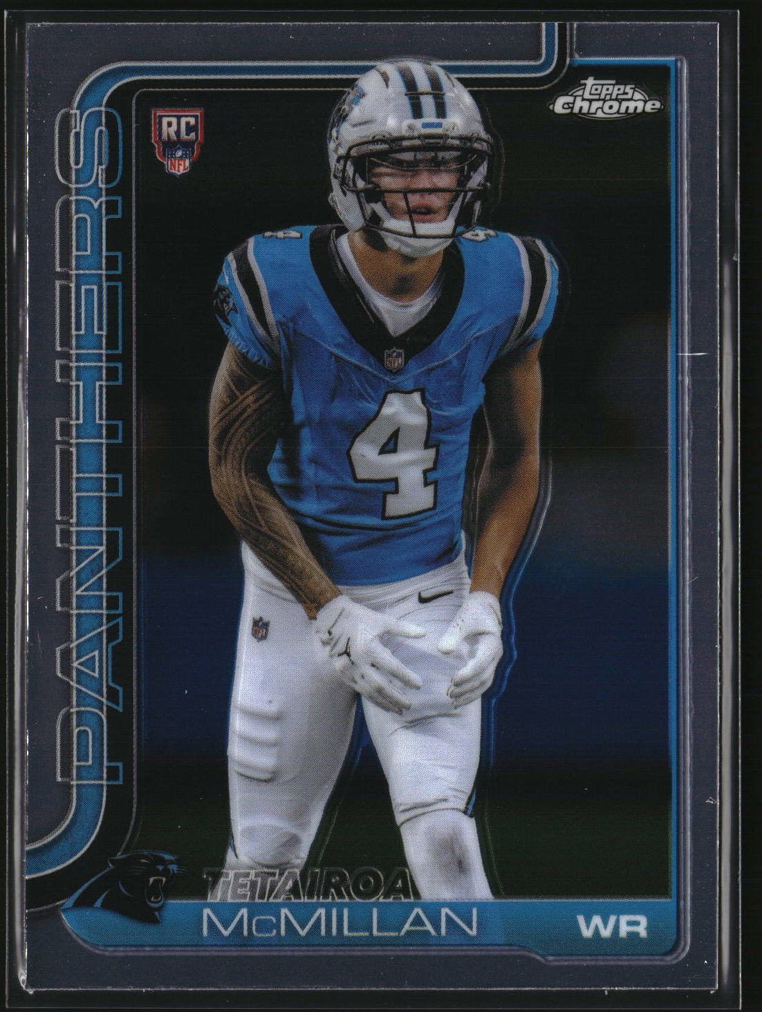 Tetairoa McMillan 2025 Topps Chrome Football #326