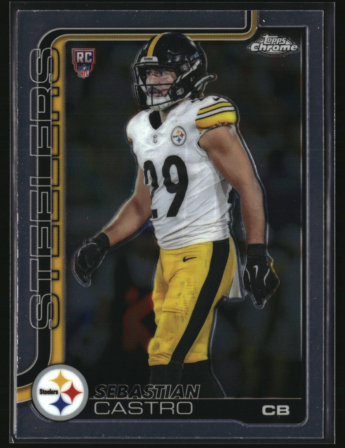 Sebastain Castro 2025 Topps Chrome Football #370