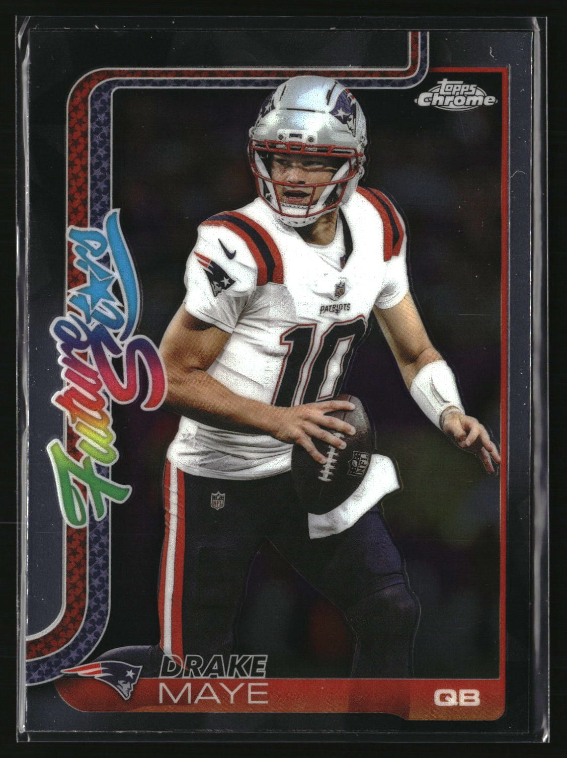 Drake Maye 2025 Topps Chrome Football Future Stars #FS-7