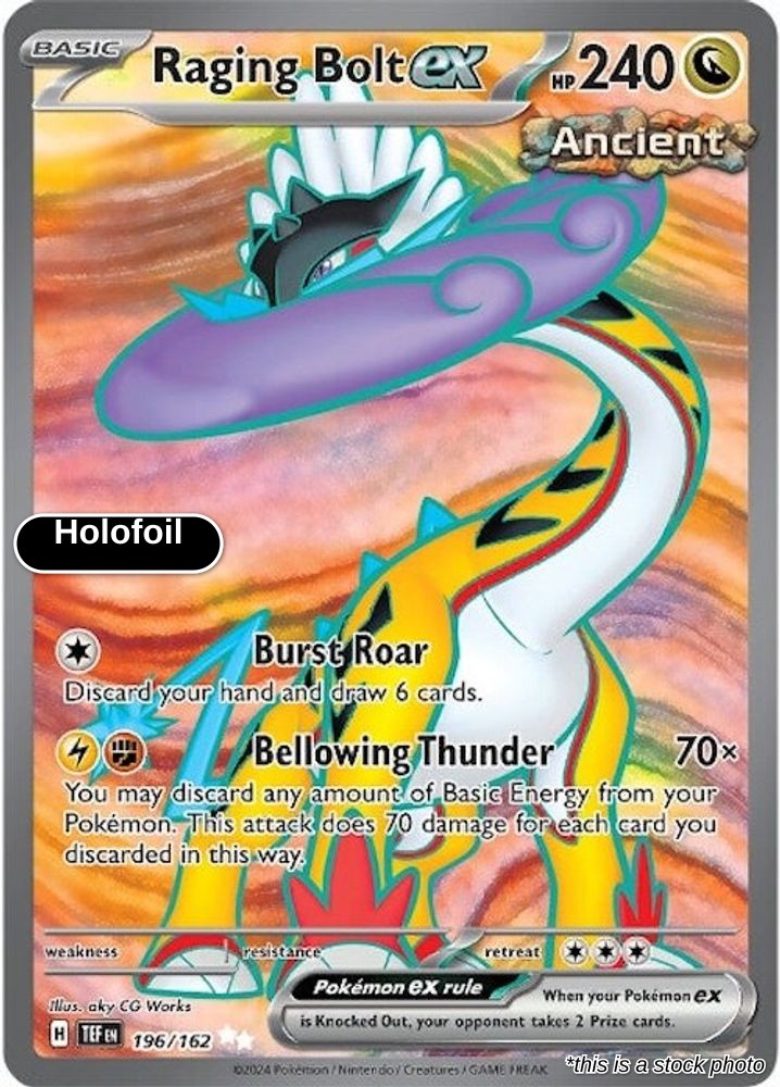 Raging Bolt ex - 196/162