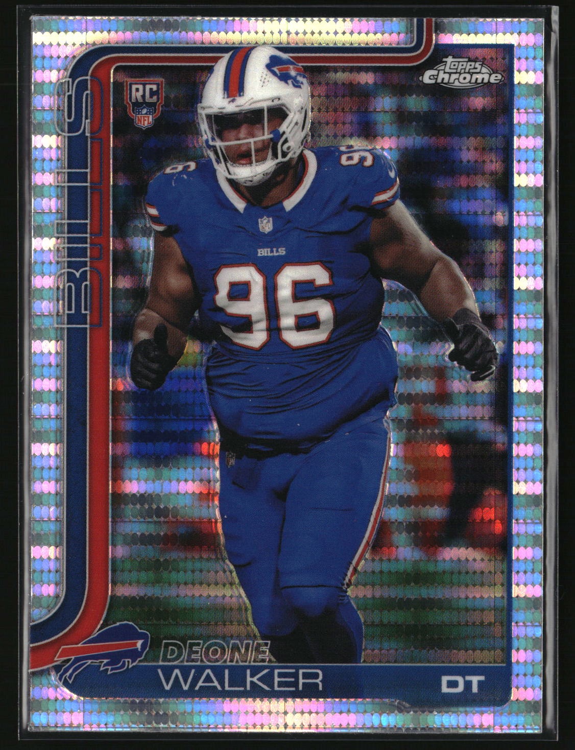 Deone Walker 2025 Topps Chrome Pulsar Refractor #360