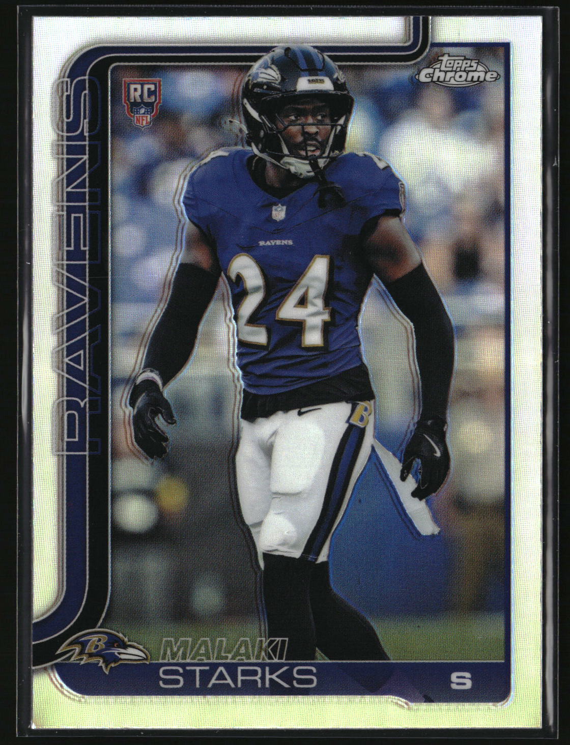 Malaki Starks 2025 Topps Chrome Refractor #347