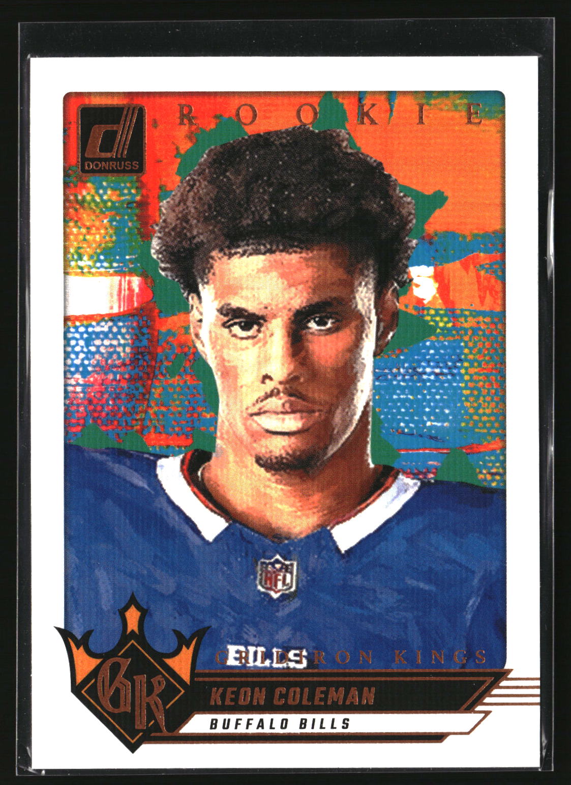 Keon Coleman 2024 Donruss Rookie Gridiron Kings #13