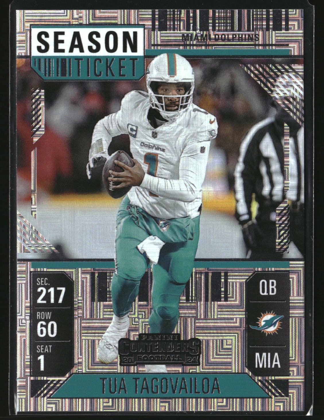 Tua Tagovailoa 2024 Panini Contenders #61