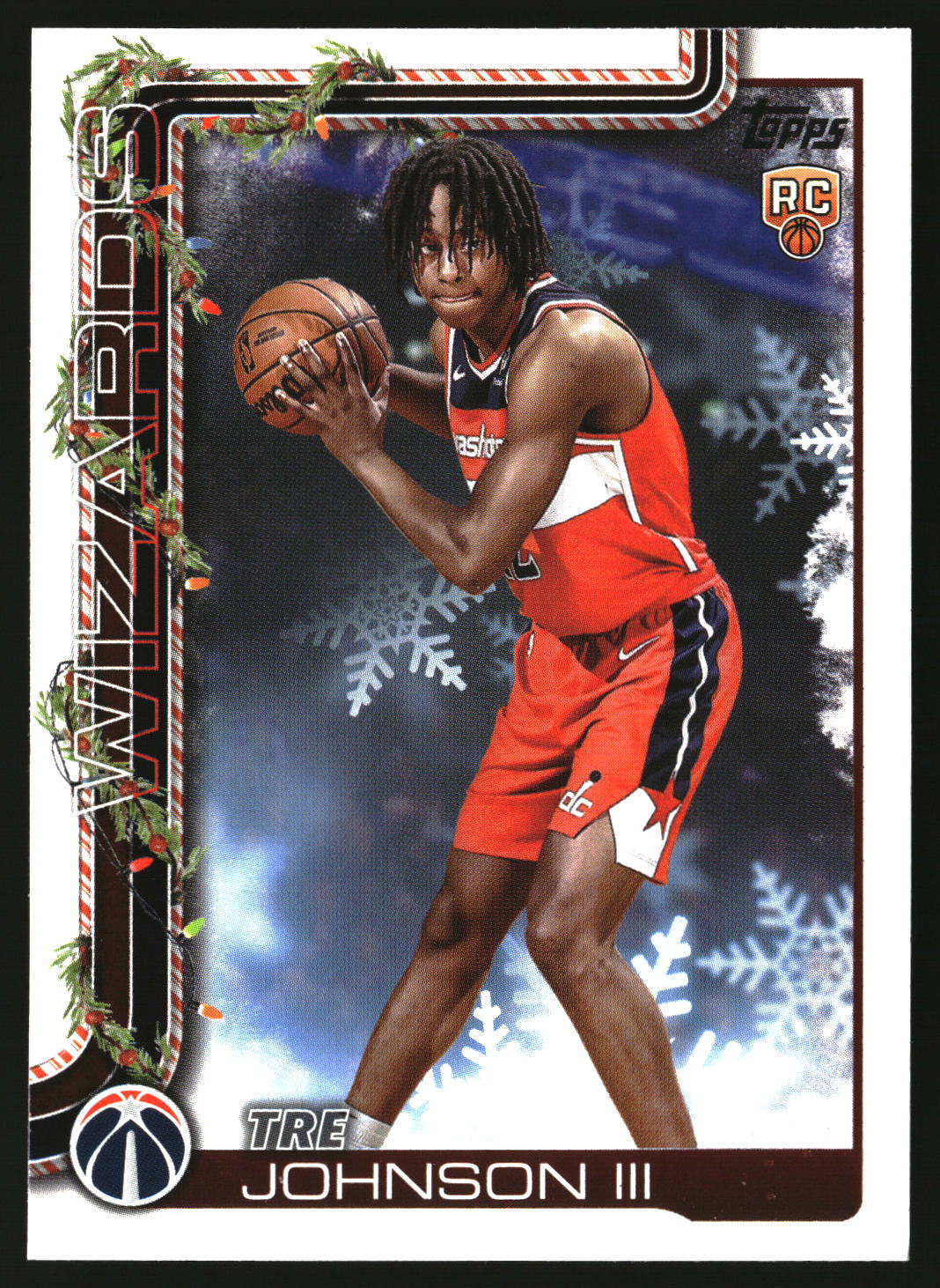 Tre Johnson III 2025-26 Topps Holiday #H166