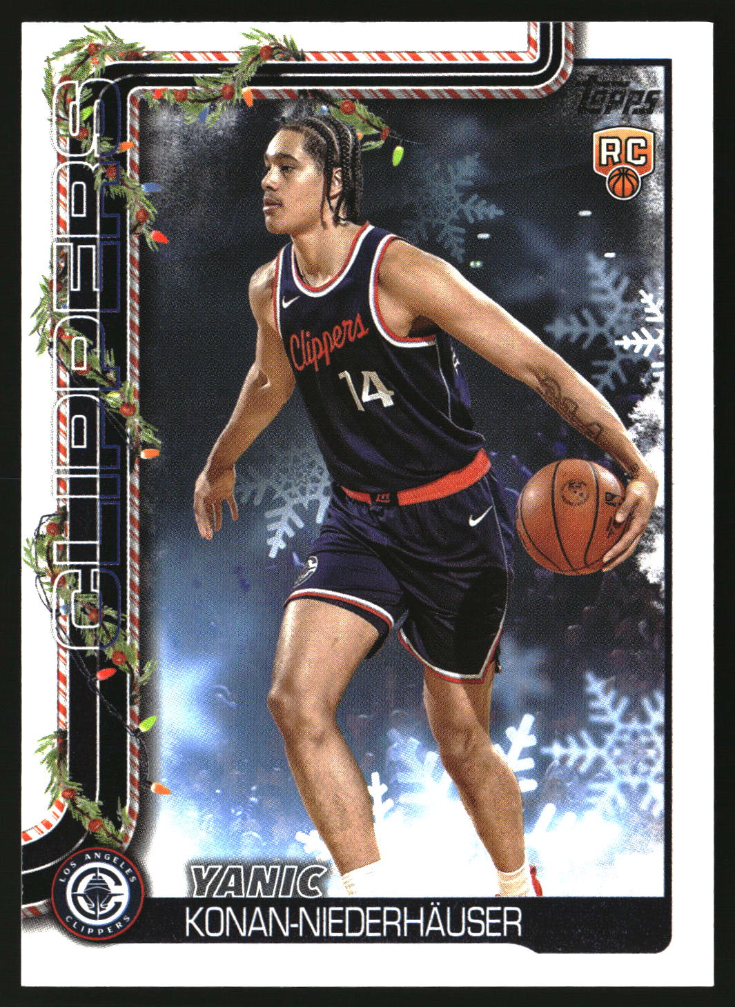 Yanic Konan Niederhauser 2025-26 Topps Holiday #H190