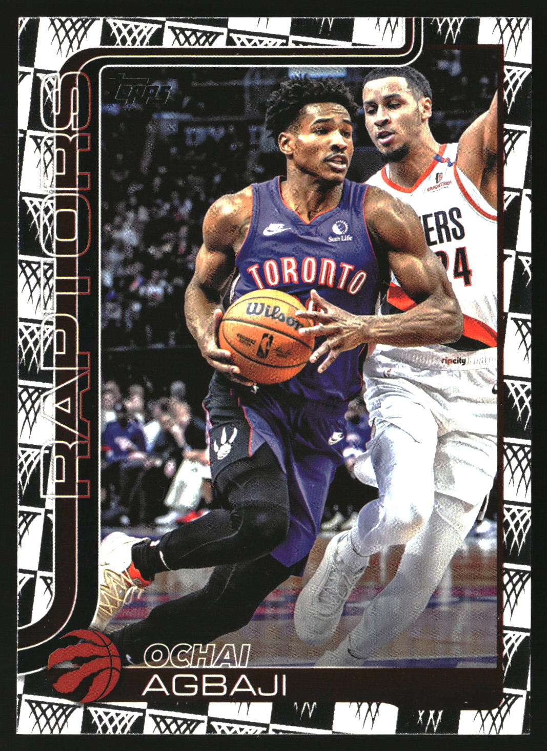 Ochai Agbaji 2025-26 Topps Season Tip Off #247