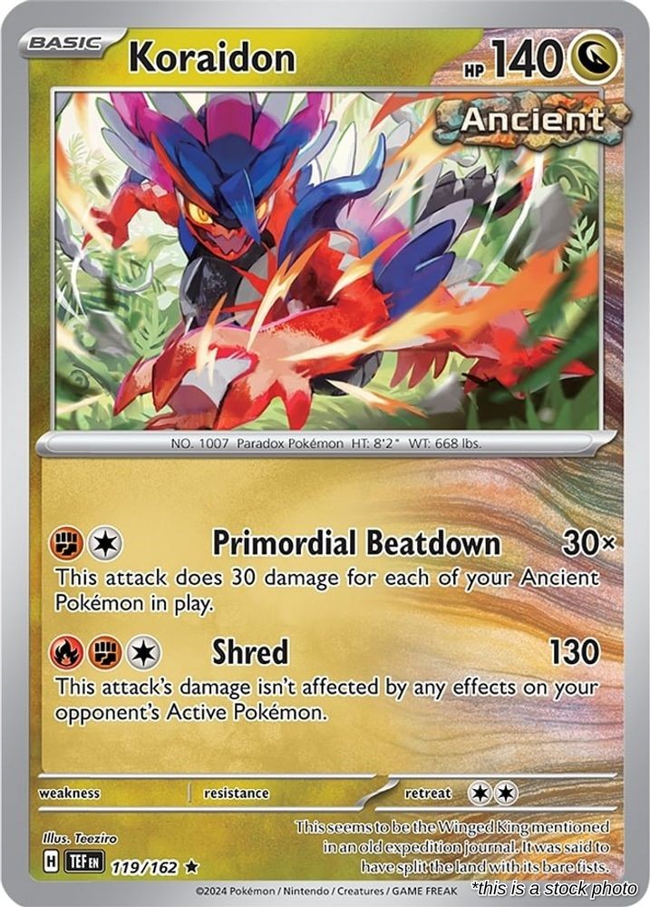 Koraidon - 119/162