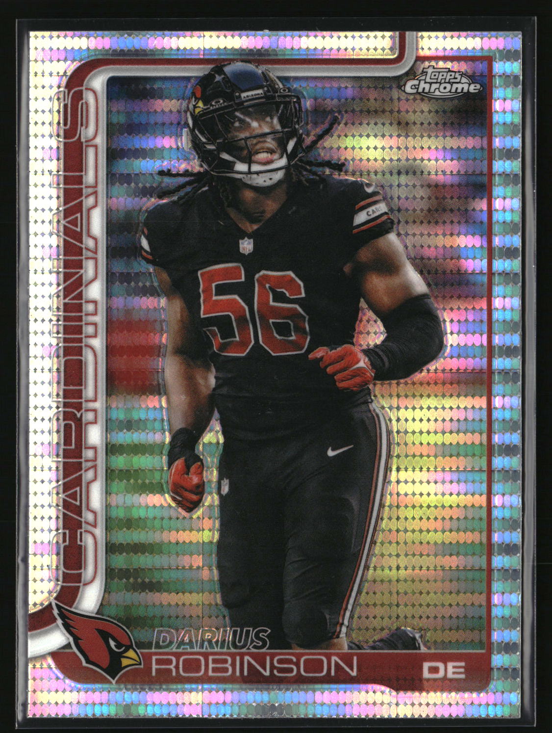 Darius Robinson 2025 Topps Chrome Pulsar Refractor #9