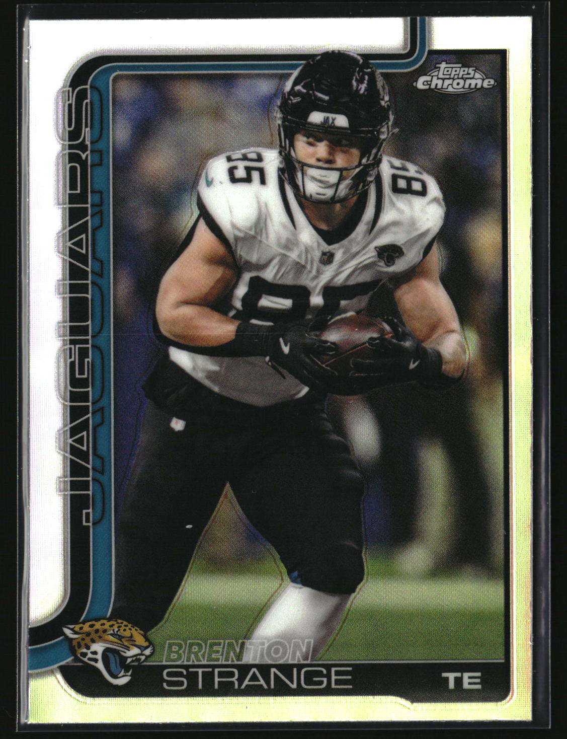 Brenton Strange 2025 Topps Chrome Refractor #137