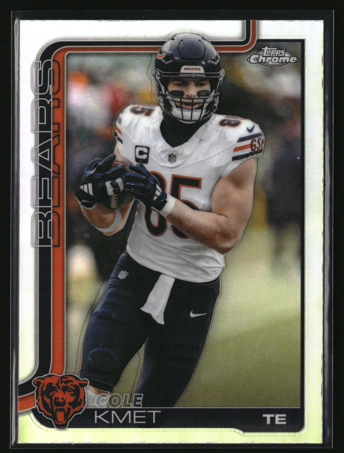 Cole Kmet 2025 Topps Chrome - Topps Refractor #51