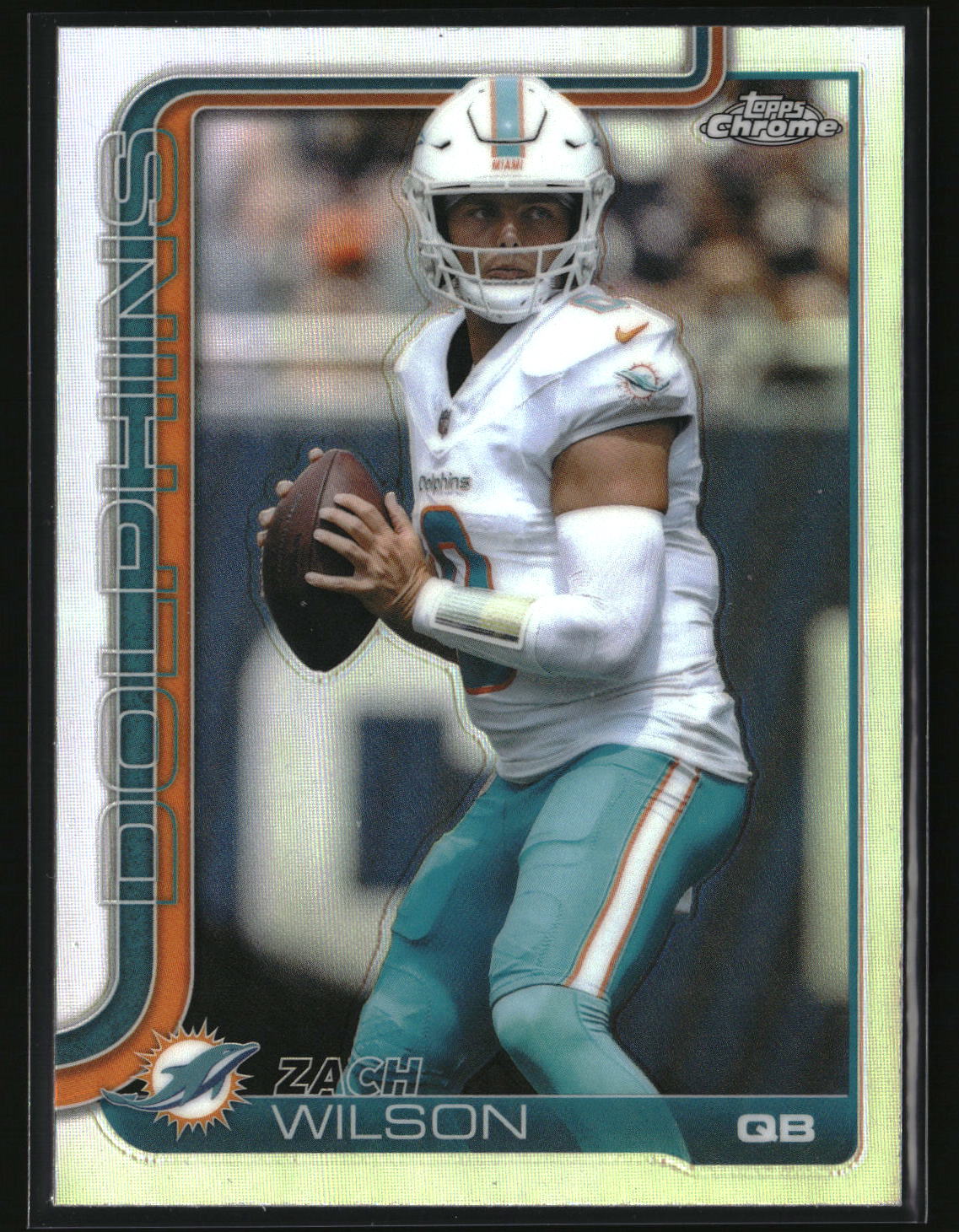 Zach Wilson 2025 Topps Chrome - Topps Refractor #189