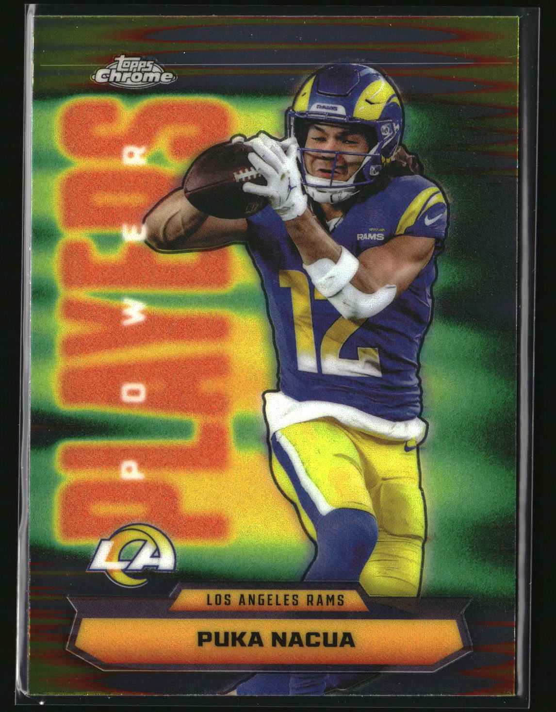 Puka Nacua 2025 Topps Chrome Power Players #PP-24