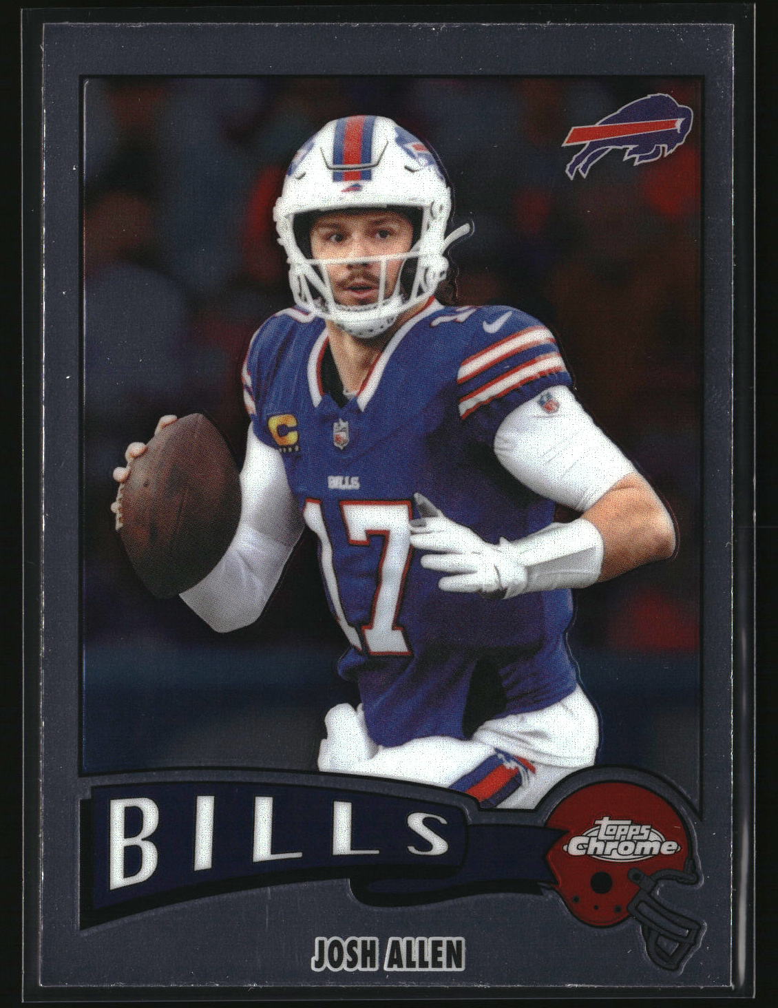 Josh Allen 2025 Topps Chrome 1975 Topps #1975-4
