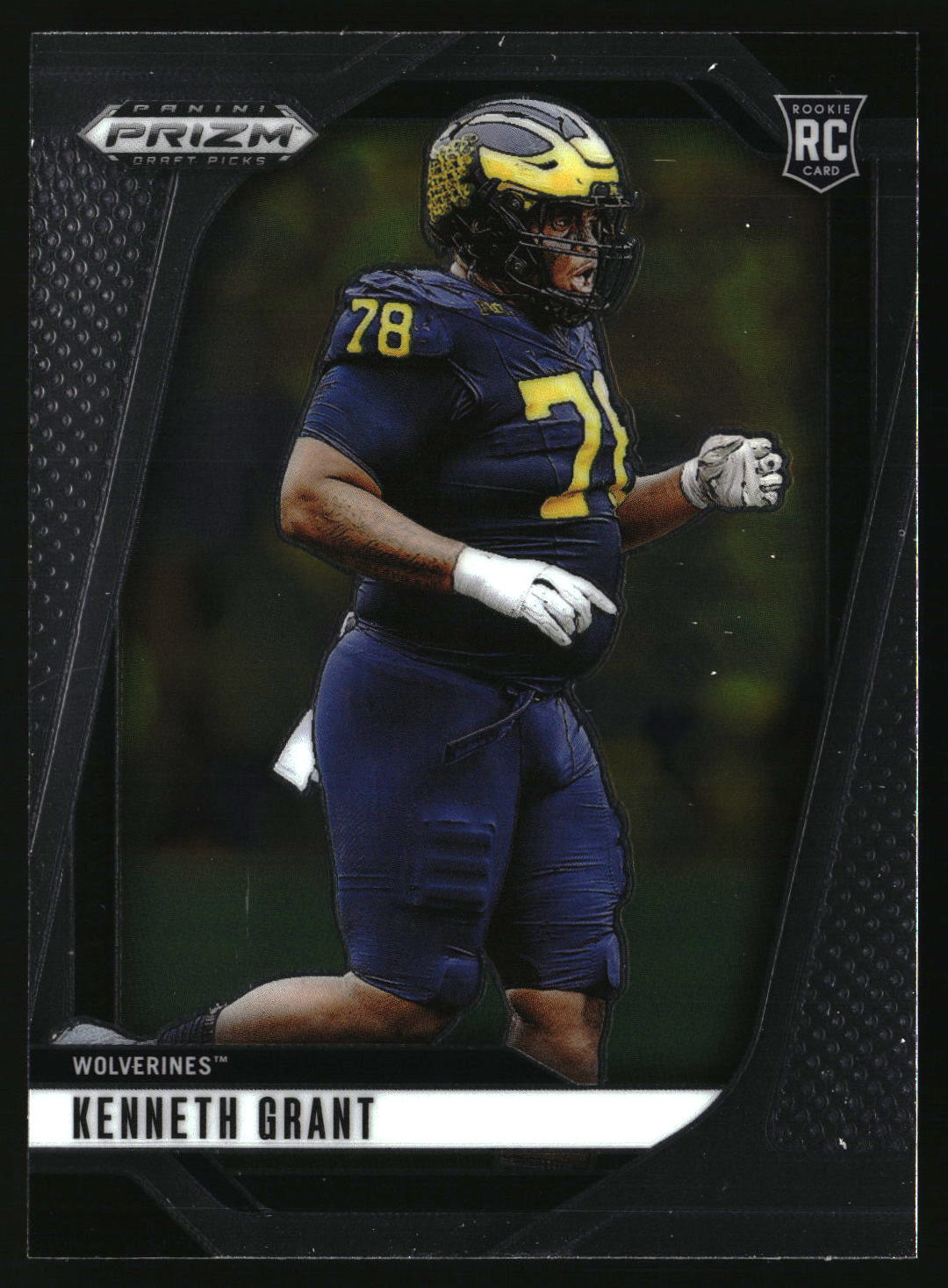 Kenneth Grant 2025 Panini Prizm Draft Picks #62
