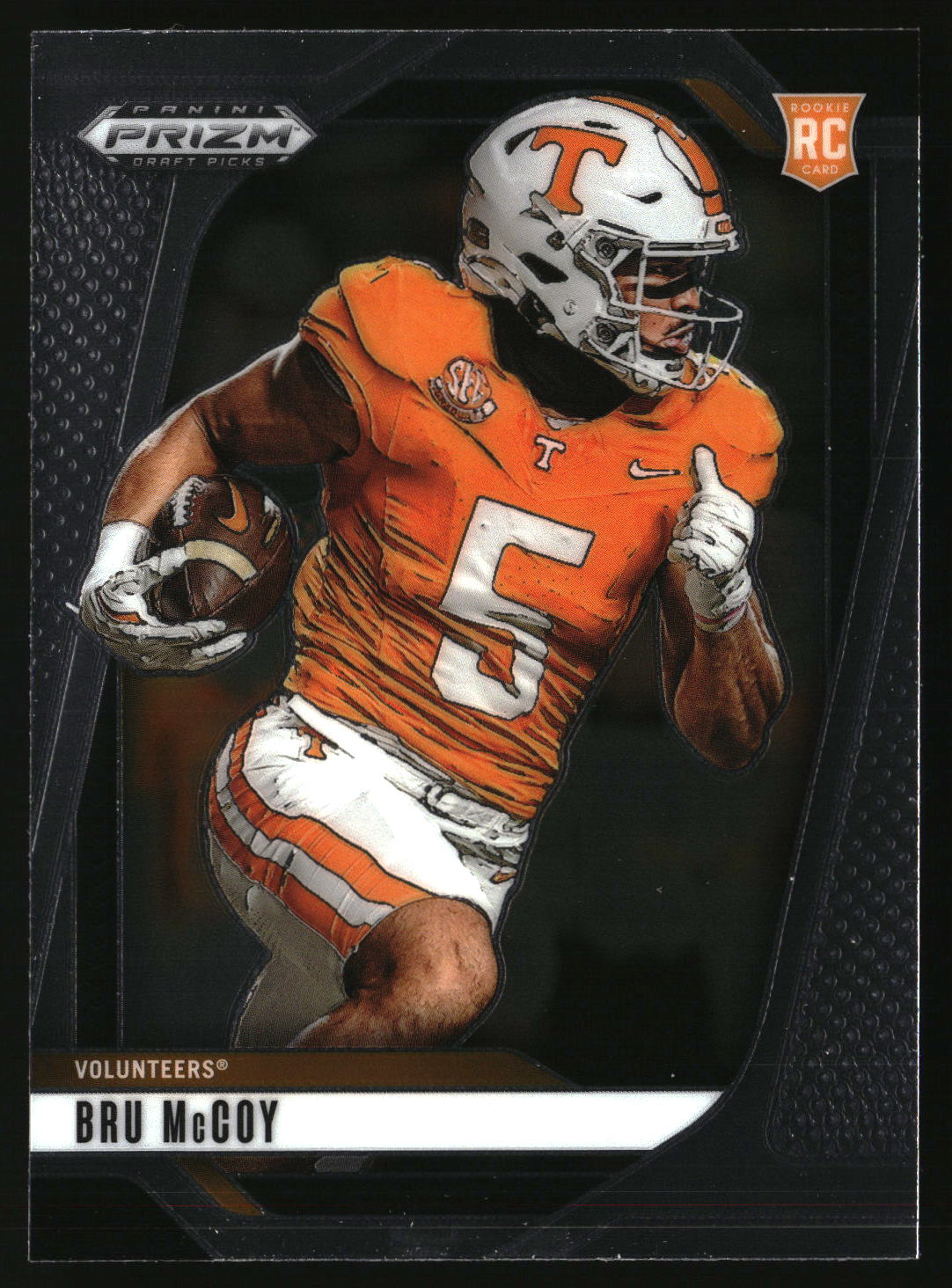 Bru McCoy 2025 Panini Prizm Draft Picks #123