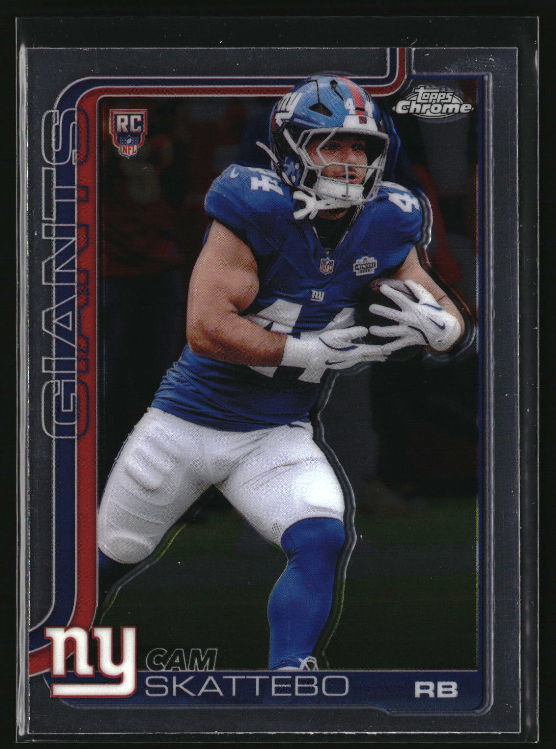 Cam Skattebo 2025 Topps Chrome #331