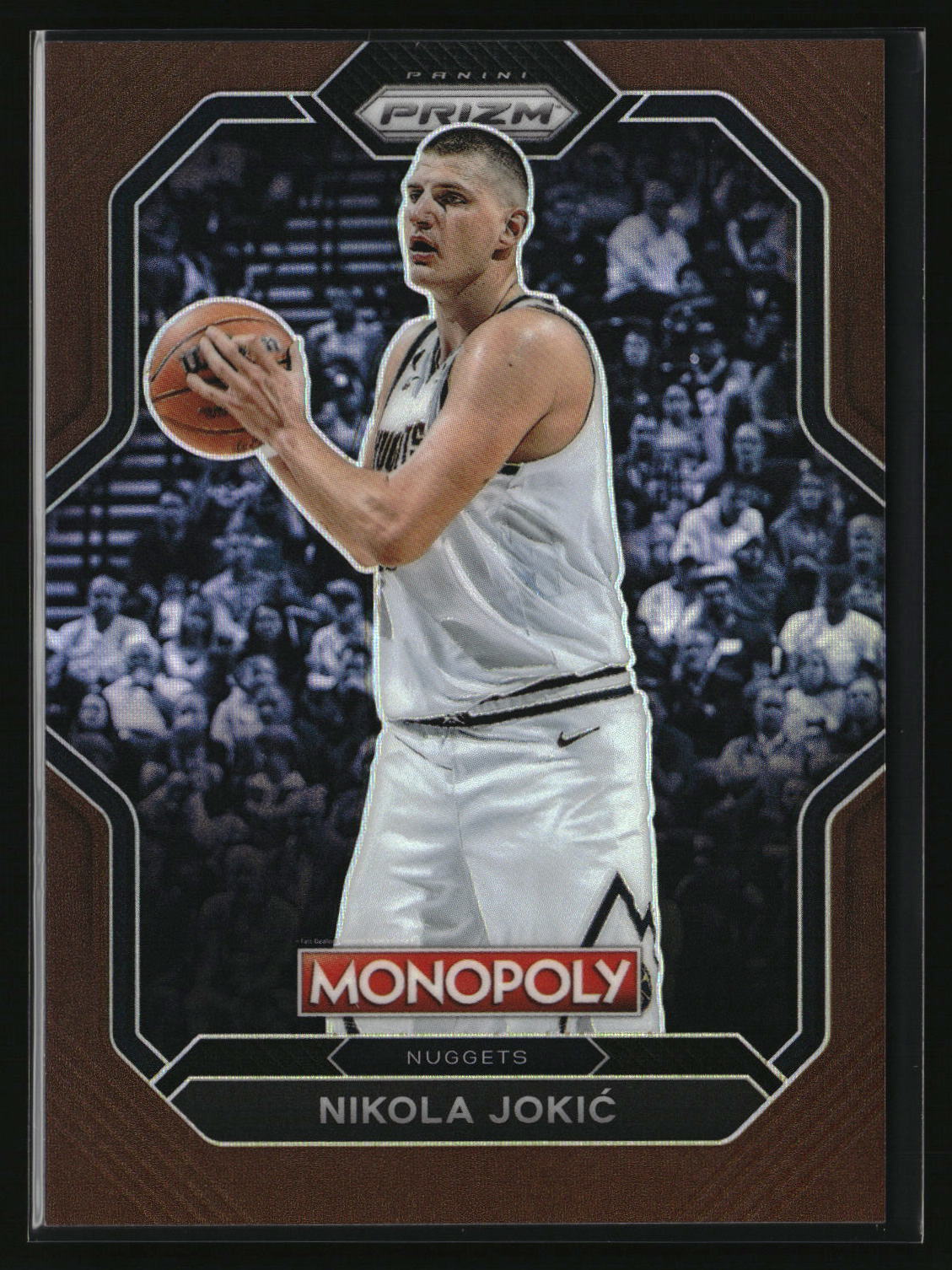 Nikola Jokic 2022-23 Panini Prizm Monopoly Prizm All-Stars Brown #PS9 #/249