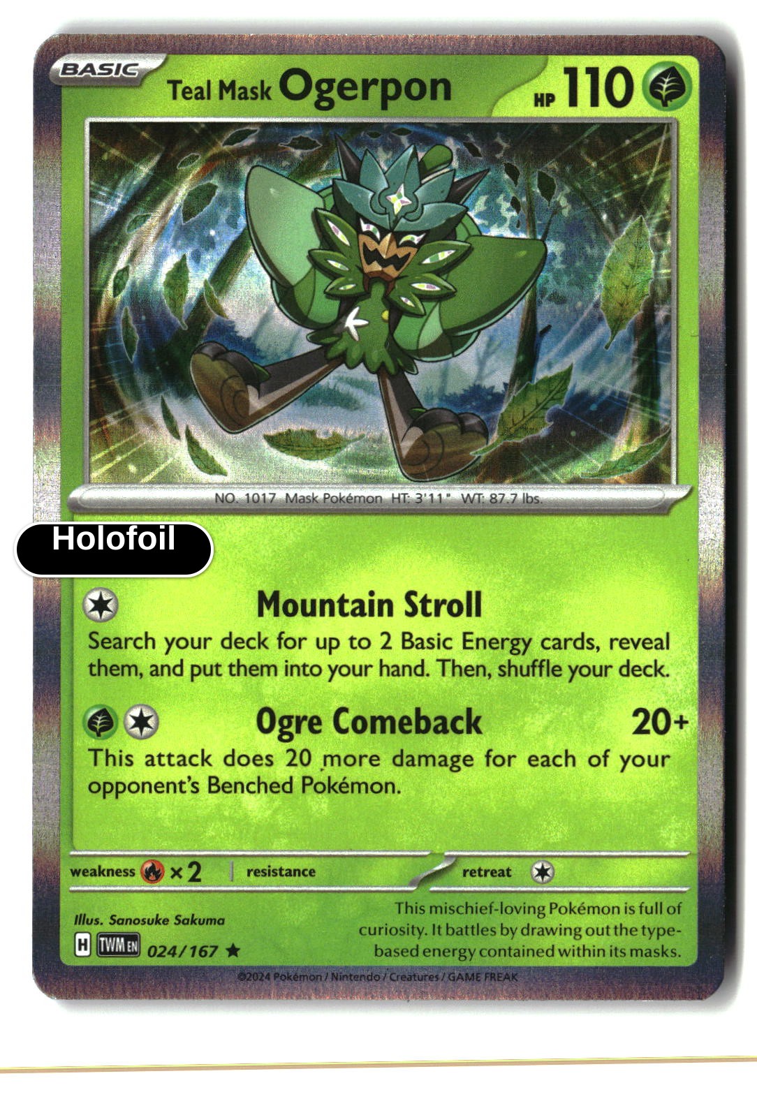 Teal Mask Ogerpon