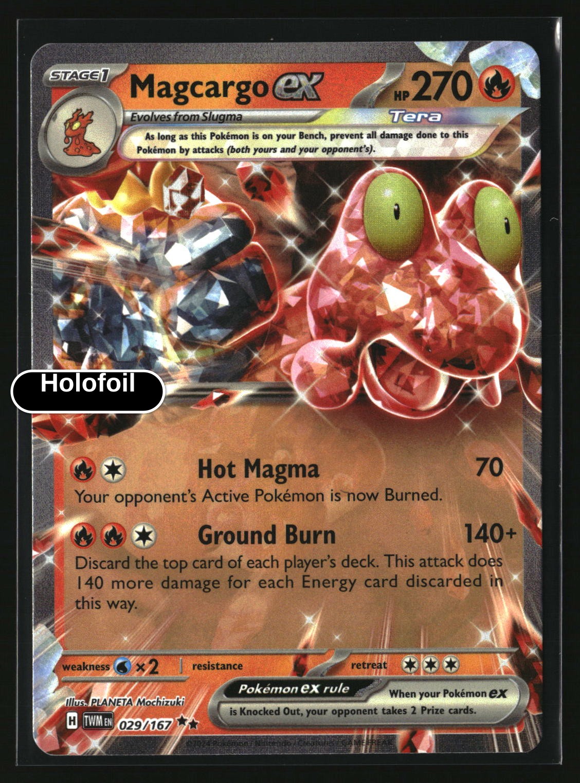 Magcargo ex - 029/167