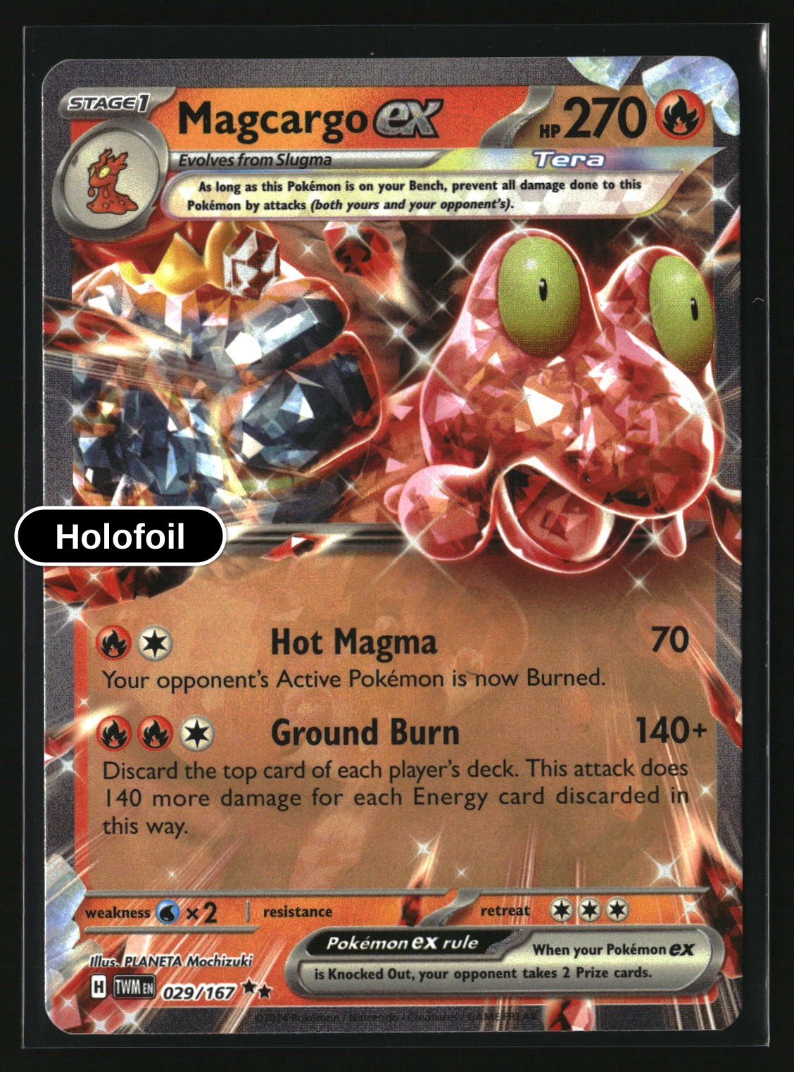Magcargo ex - 029/167