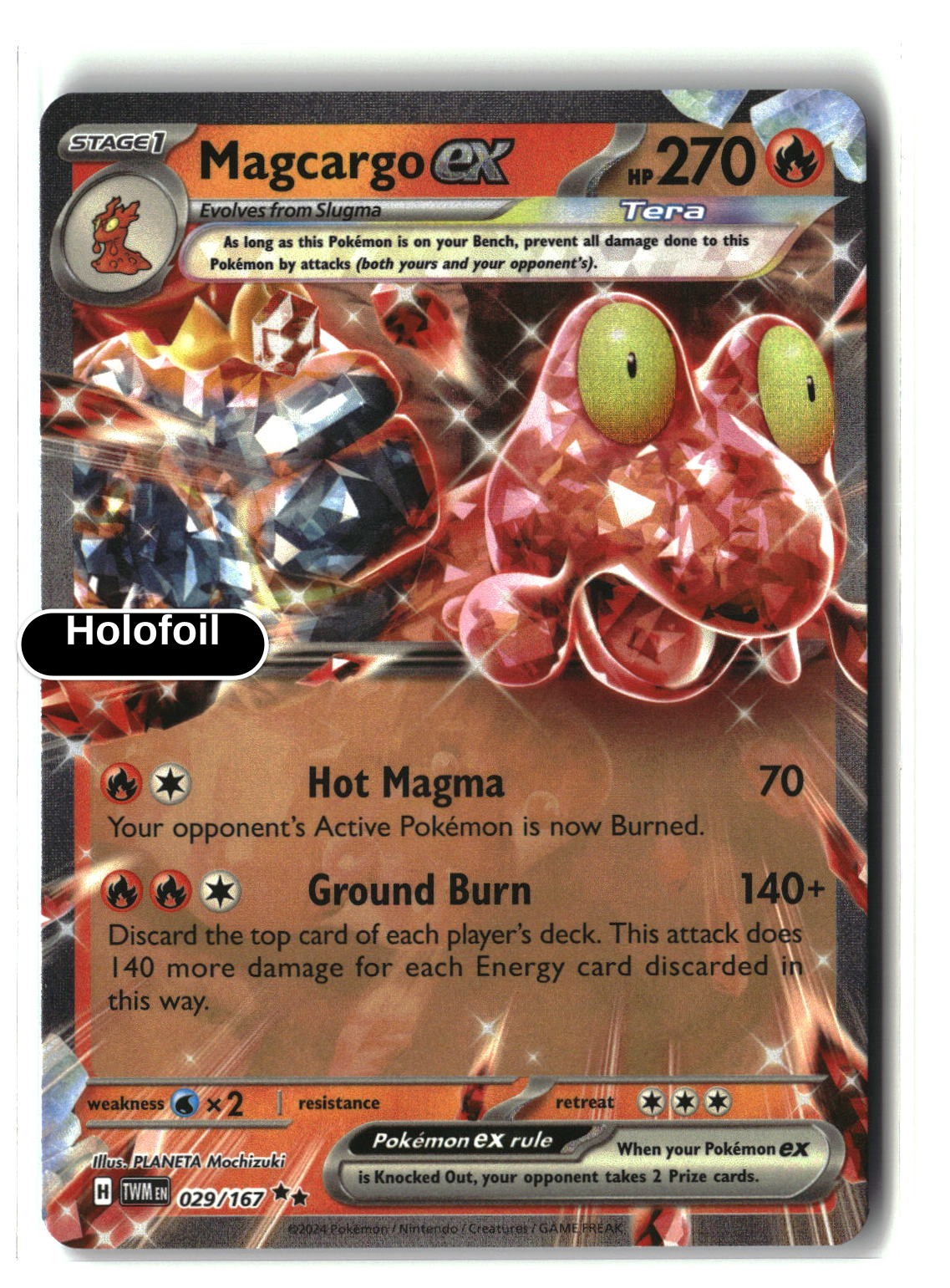 Magcargo ex - 029/167