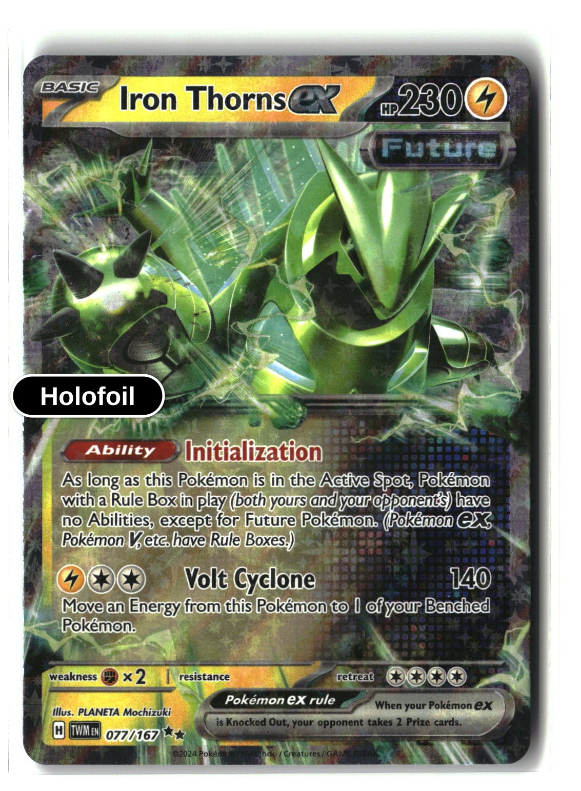 Iron Thorns ex - 077/167