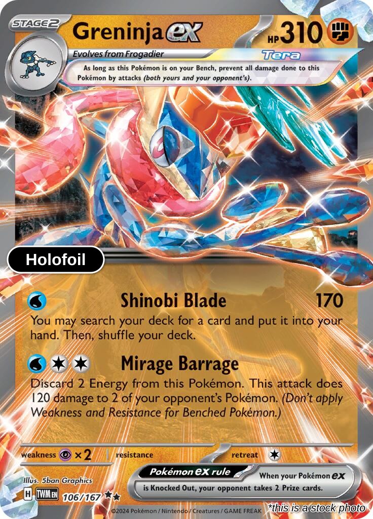 Greninja ex - 106/167