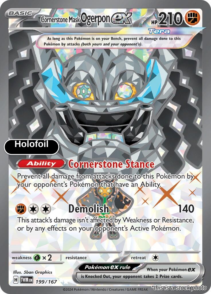 Cornerstone Mask Ogerpon ex - 199/167
