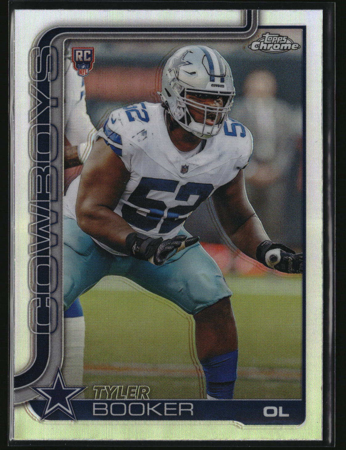 Tyler Booker 2025 Topps Chrome Refractor #381