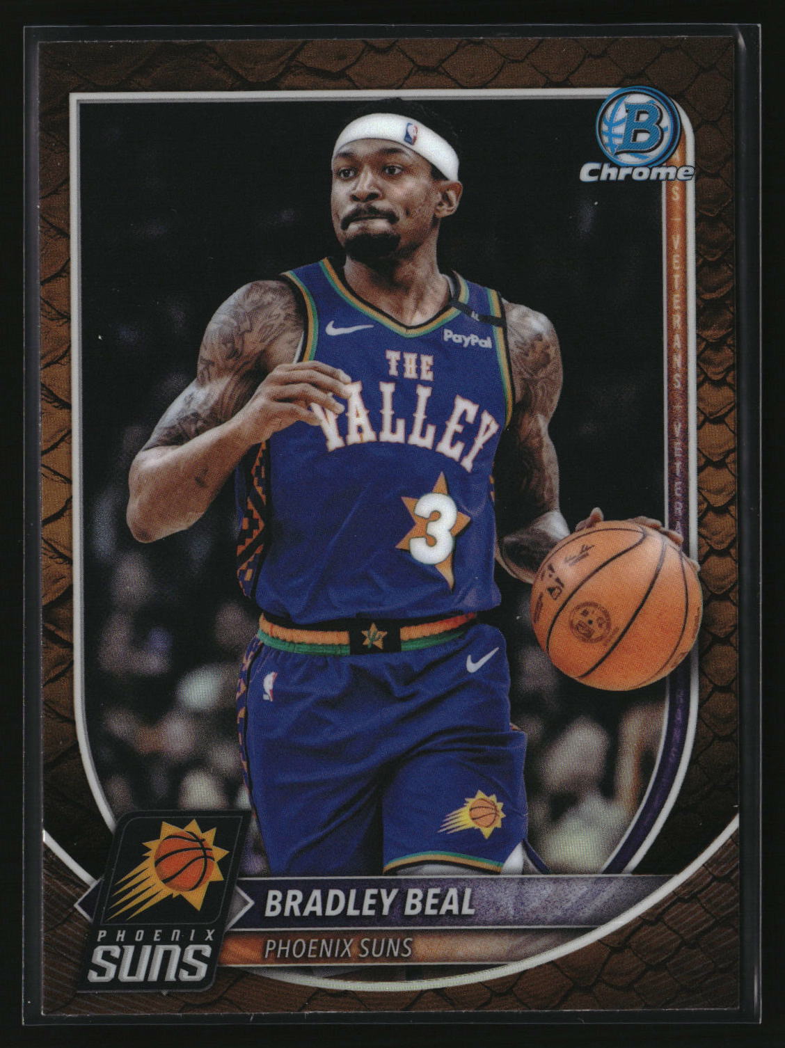 Bradley Beal 2025-26 Bowman Chrome Reptilian Refractor #BCV-126