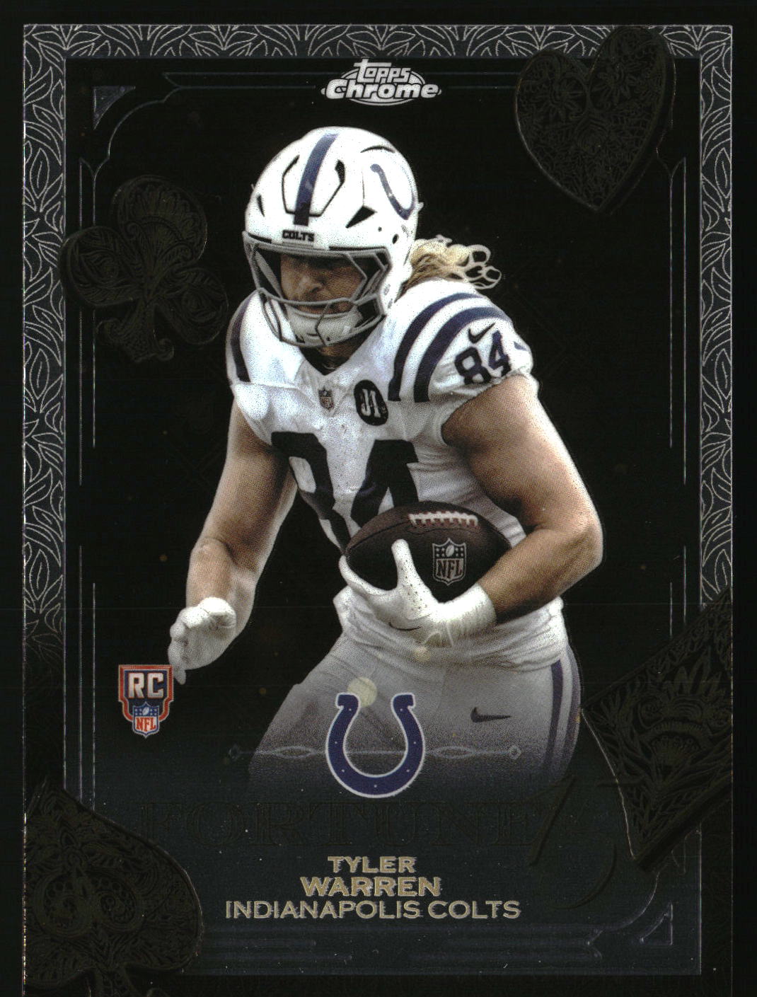 Tyler Warren 2025 Topps Chrome Fortune 15 #F15-30