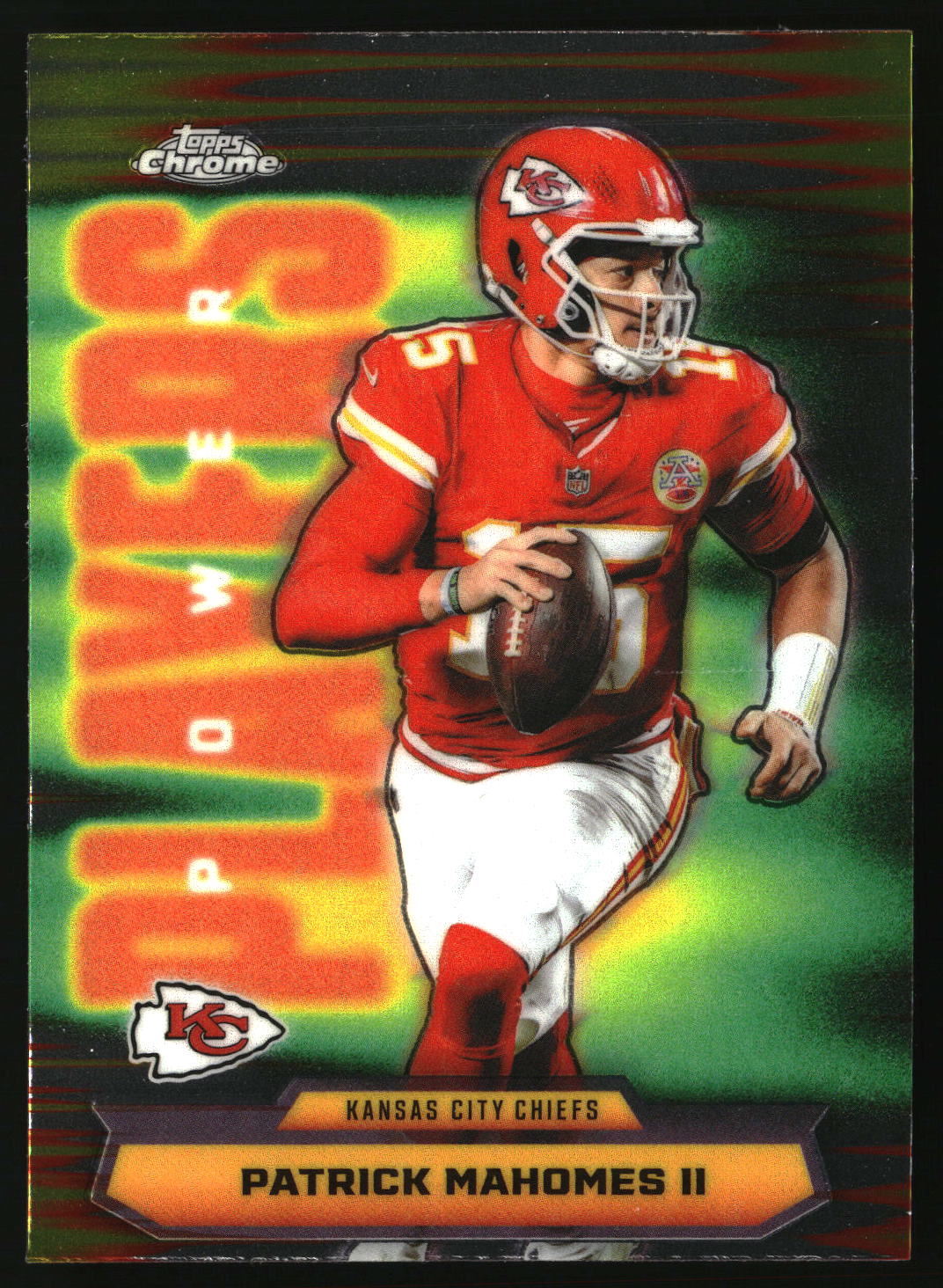 Patrick Mahomes II 2025 Topps Chrome Power Players #PP-6