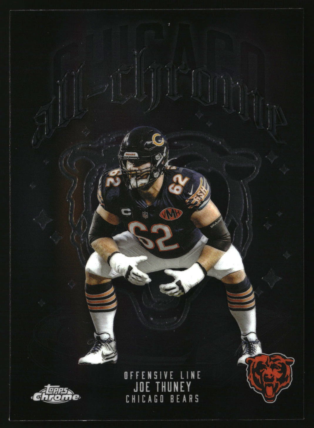 Joe Thuney 2025 Topps Chrome All Chrome Team #ACT-14