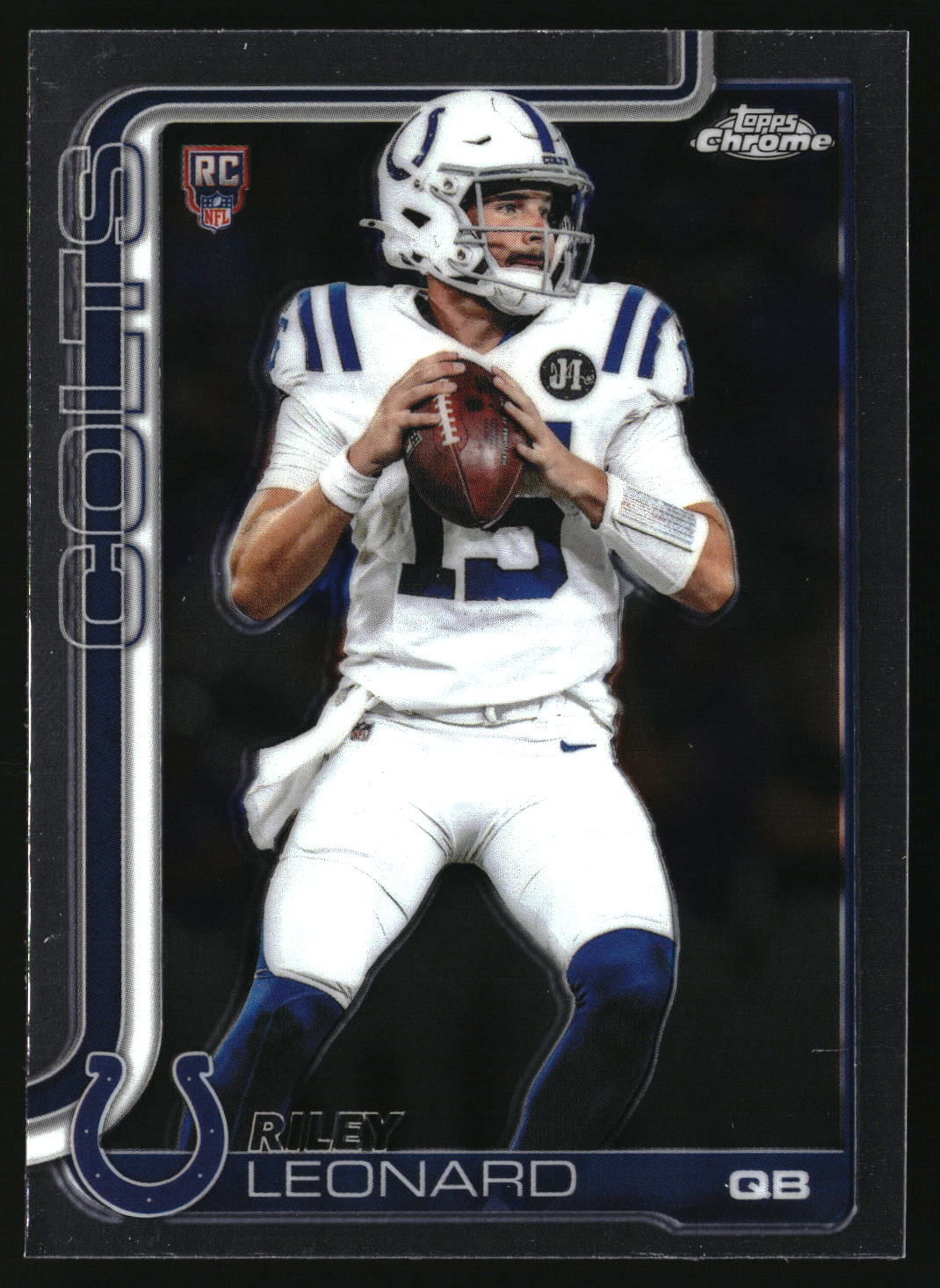 Riley Leonard 2025 Topps Chrome #318