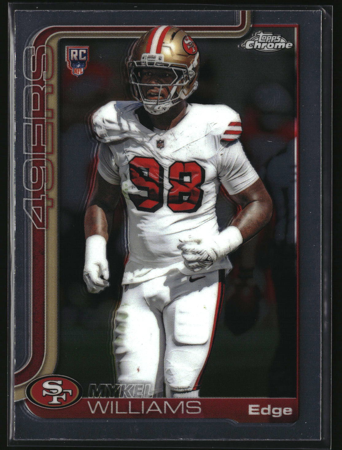 Mykel Williams 2025 Topps Chrome #352