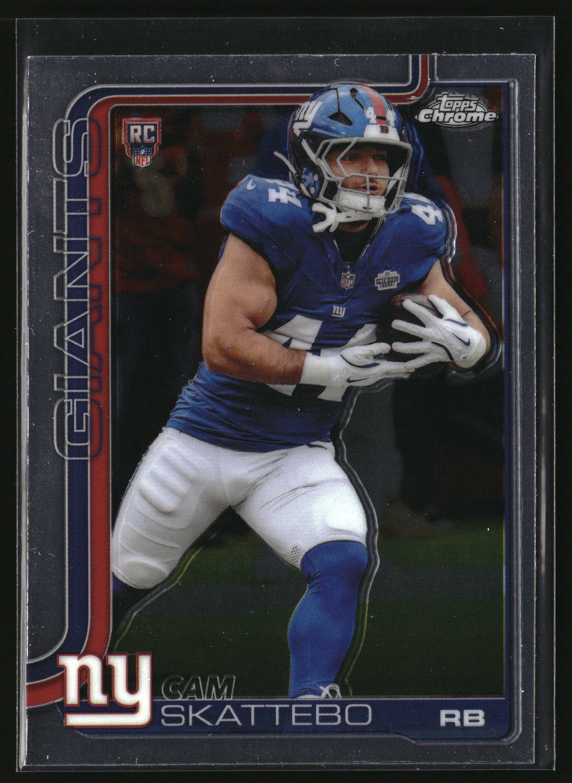 Cam Skattebo 2025 Topps Chrome #331