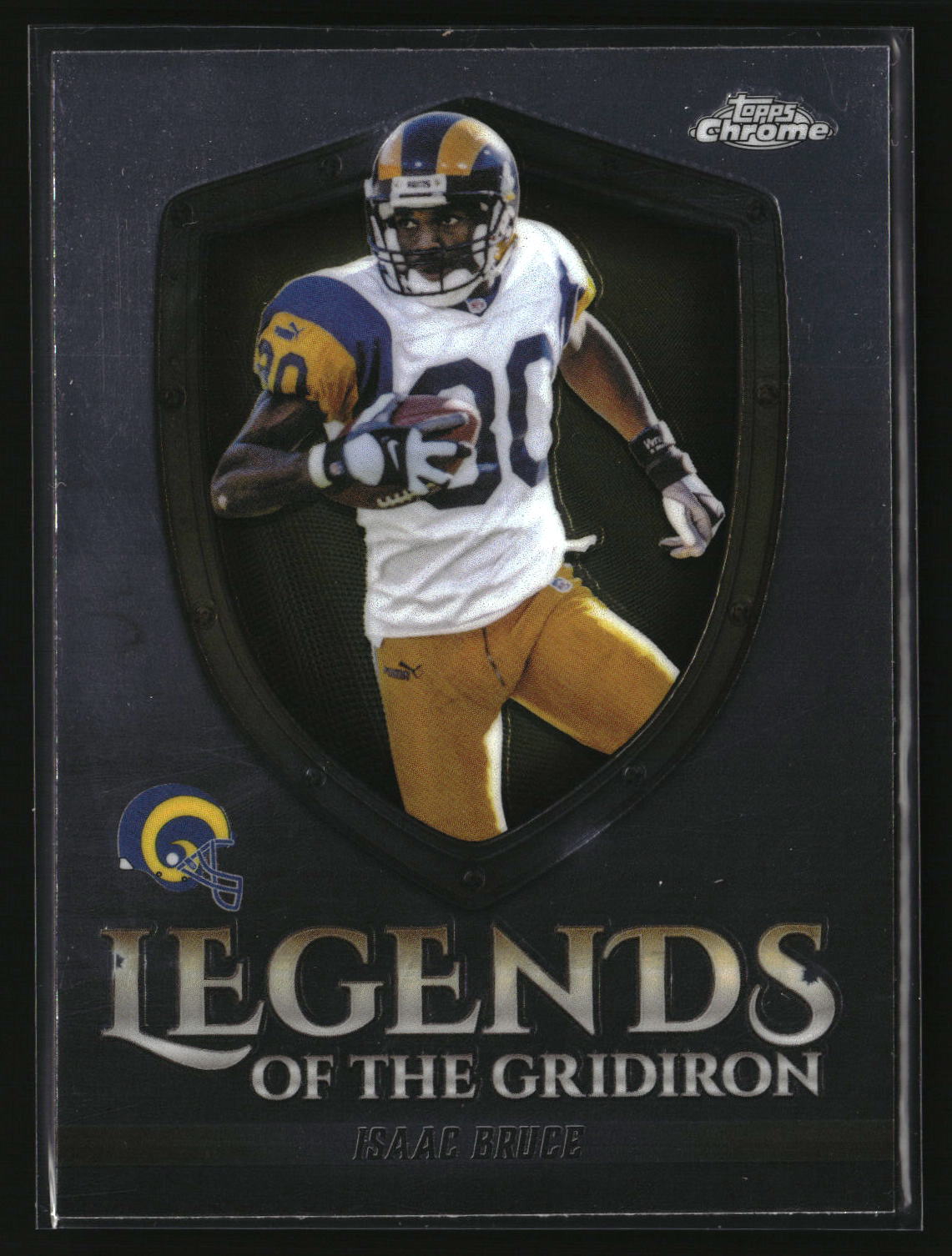 Isaac Bruce 2025 Topps Chrome Legends of the Gridiron #LOG-26
