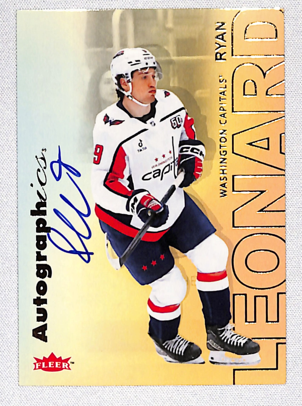 Ryan Leonard 2025-26 Flair Autographics #A-RL