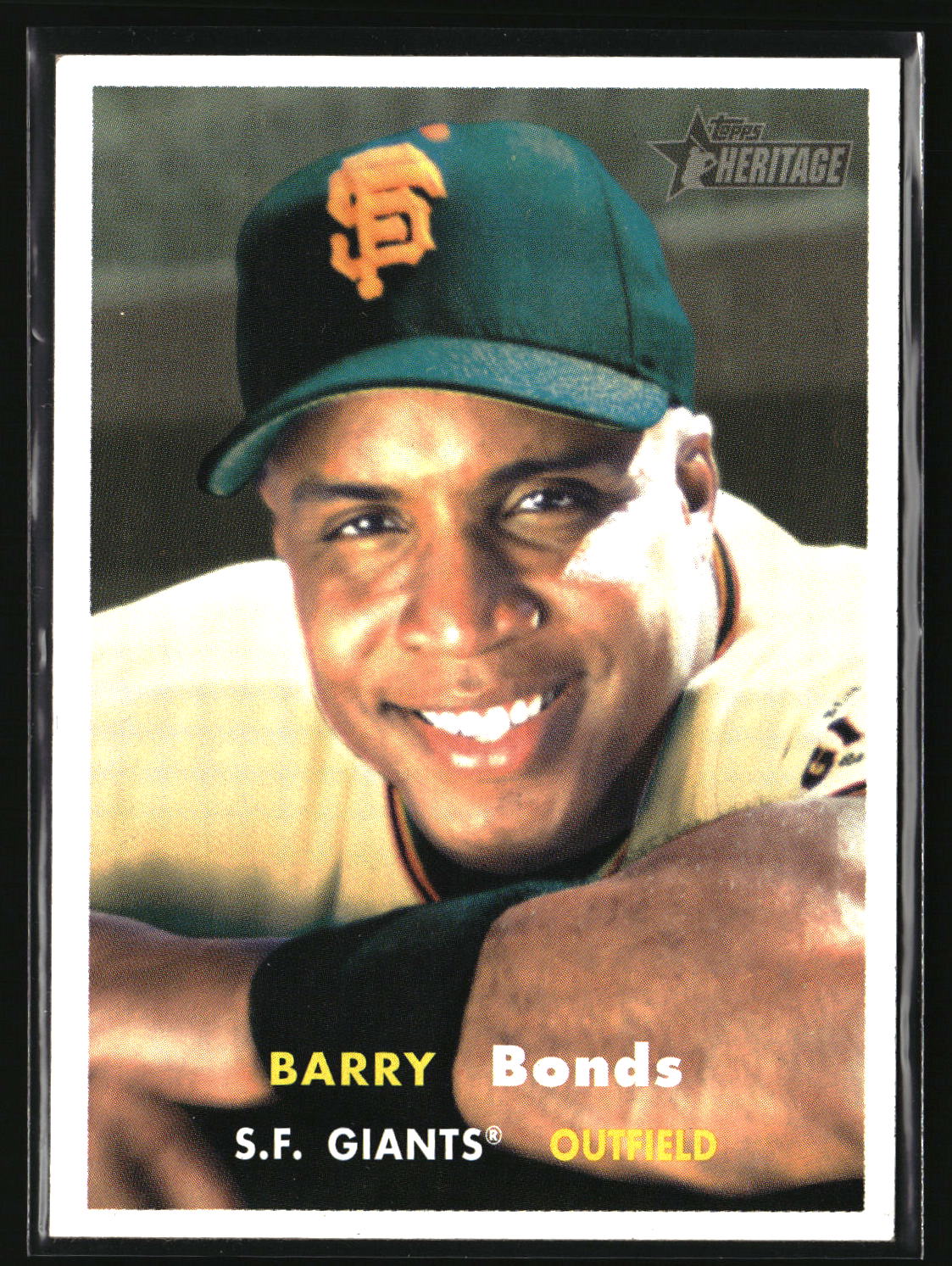 Barry Bonds 2006 Topps Heritage #10
